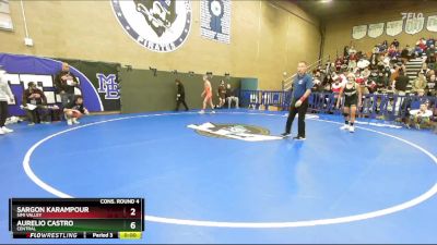 138 lbs Cons. Round 6 - Kaleb Vazquez, Royal vs Uly Kaul, Atascadero