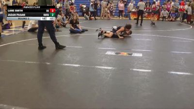 105 lbs Round 3 - Jadan Pagan, Mighty Warriors Wrestling Acad vs Lane Smith, White Knoll