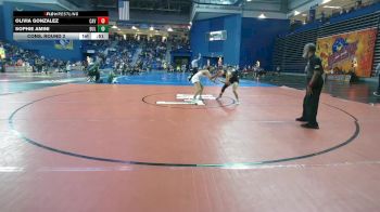 120 lbs Cons. Round 2 - Sophie Amini, Bullis vs Olivia Gonzalez, Canyon View