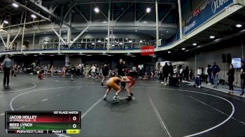 96 lbs Finals (2 Team) - Jacob Holley, U2 Uprising Blue vs Reed Lynch, CTWHALE