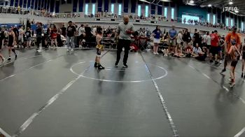 56 lbs Round 4 (6 Team) - Easton DeLauter, Cocoa Beach WC vs Zayden Davis, Creeks Wrestling