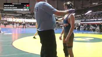 120 lbs Placement (16 Team) - Manley Nalls, Orange County vs Declan Mccarton, Eastern View