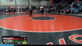 G-23 lbs Round 2 - Haley Church, Dubuque Hempstead vs Mya Ellsworth, Union, LaPorte City