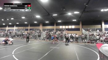 130 lbs Round Of 16 - Divana Sandoval, Lancer WC vs Koi Sims, Gold Rush Wr Ac