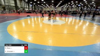 185 lbs Round Of 16 - Raven Ross, CA vs Emily Jirousek, OH