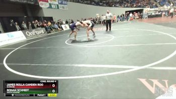 6A-190 lbs Cons. Round 4 - James Rolla Camden Roofener, Glencoe vs Ronan Schmidt, South Eugene