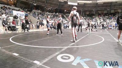 110 lbs Round Of 16 - Denver Norwood, Cowboy Wrestling Club vs Myka Putman, Newcastle Youth Wrestling