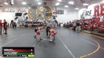 120/126 1st Place Match - Mason Cuendet, Circle Training Center vs Aiden Hitt, Woodward Academy