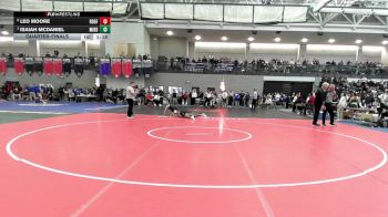150 lbs Quarterfinal - Isaiah McDaniel, Middletown vs Leo Moore, Ridgefield