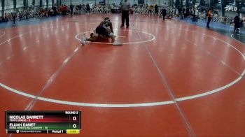 140 lbs Rd# 3 12:00pm Friday - Nicolas Barrett, Terps Xpress vs Elijah Danet, Lions Wrestling Academy