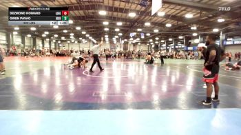 220 lbs Rr Rnd 1 - Dezmond Howard, Lone Star Legends vs Owen Pavao, Iron Faith Wrestling