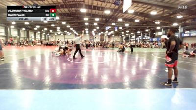 220 lbs Rr Rnd 1 - Dezmond Howard, Lone Star Legends vs Owen Pavao, Iron Faith Wrestling