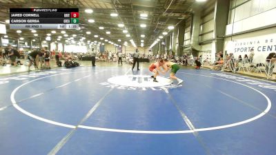 152 lbs Rr Rnd 1 - Jared Cornell, Gritty Grapplers vs Carson Gerba, Great Bridge Wrestling Club