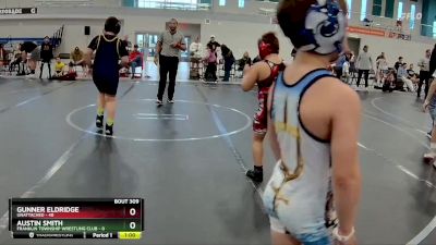 Round 1 - Gunner Eldridge, Unattached vs Austin Smith, Franklin Township Wrestling Club