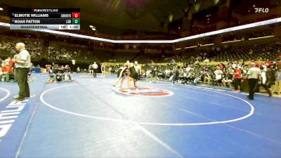 285 Class 4 lbs Quarterfinal - Elmotie Williams, Liberty North vs Noah Patton, Lee`s Summit West