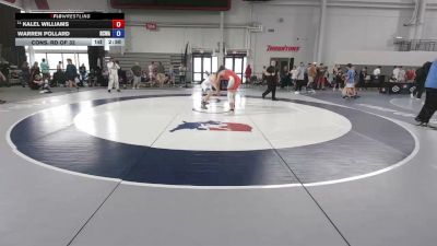 190 lbs Cons. Rd Of 32 - Kalel Williams vs Warren Pollard, Red Cobra Wrestling Academy
