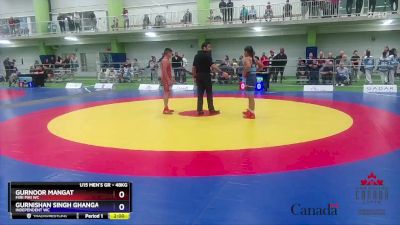 48kg Cons. Semi - Gurnoor Mangat, Miri Piri WC vs Gurnishan Singh Ghangas, Independent WC