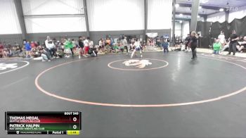 150 lbs Semifinal - Thomas Megal, Seattle Wrestling Club vs Patrick Halpin, Mat Demon Wrestling Club