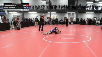 107 lbs Round Of 16 - Katie Porcelli, Rocky Point vs Olivia Schmidt, Valley Central