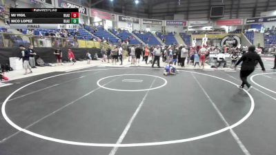 61 lbs Final - Mj Vigil, Black Fox Wrestling Academy vs Nico Lopez, Black Fox Wrestling Academy