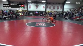 157 lbs Round 1 - Eli Cash, Solon vs Landon Crow, Pekin