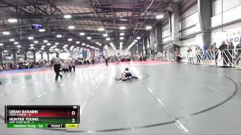 68 lbs Rd# 6- 9:00am Saturday Final Pool - Uriah Barabin, Terps Xtreme vs Hunter Young, East Coast Elite