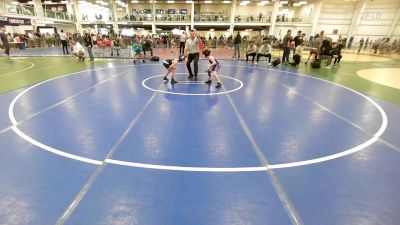 64 lbs Consi Of 16 #2 - Gabriel Herrara, Ashland MA vs Tate Hosford, New England Gold WC