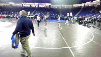 138 lbs Consi Of 16 #2 - Brendan McAnaspie, Newtown vs Blake Peters, Hall