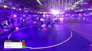 78 lbs Semifinal - Beau Abbott, Roundtree Wr Ac vs Lincoln Bastian, Idaho Gold