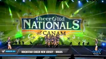 Rockstar Cheer New Jersey - Migos [2021 L4.2 Senior - Small Day 1] 2021 Cheer Ltd Nationals at CANAM