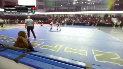 215 lbs Champ. Round 2 - Liam Furrer, Borah vs Beau Steel, Kuna