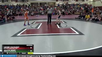 J-10 lbs Semifinal - Jacoby Colthurst, Big Game Wrestling Club vs Keaton Henry, Immortal Athletics WC