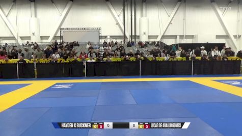 Lucas De Araujo Gomes vs Hayden K Buckner 2024 World IBJJF Jiu-Jitsu No-Gi Championship