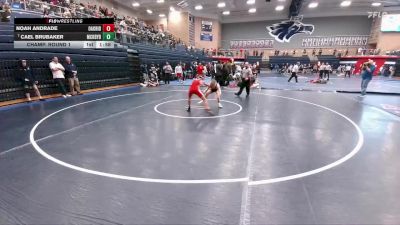 120 lbs Champ. Round 1 - Cael Brubaker, McKinney Boyd vs Noah Andrade, Conroe Oak Ridge