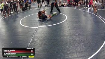 82 lbs Semifinal - Tyson Jones, Alpha Dawg vs Slate Bayona, Red Wave Wrestling