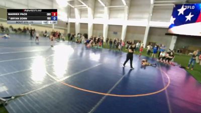 70 lbs 5th Place Match - Maddex Pace, Champions Wrestling Club vs Bryan Zorn, Fremont Wrestling Club