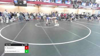 126 lbs Round Of 16 - Spencer Buscema, Salem, NH vs Nicholas Archambault, Andover