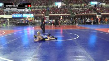 66 lbs Cons. Round 2 - Bjorn Chaffin, Heights Wrestling Club vs Matthew Young, Team Champs