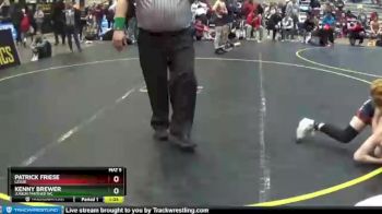 107 lbs Cons. Round 4 - Patrick Friese, Leslie vs Kenny Brewer, Junior Panther Wc