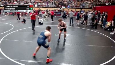 140 lbs Quarters - Landon Stohel, Sublime Wrestling Academy vs John Eager, Middleton Wrestling Club