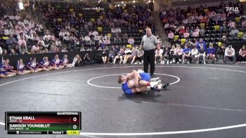 132 lbs Quarterfinal - Dawson Youngblut, Don Bosco vs Ethan Krall, Jesup