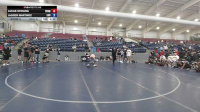 132 lbs Lucas Stirling, Wyoming vs Jagger Martinez, Louisiana