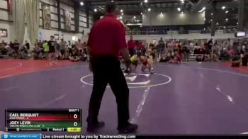 120 lbs Semis (4 Team) - Joey Levix, TROJAN WRESTLING CLUB vs Cael Berquist, RAW POWER