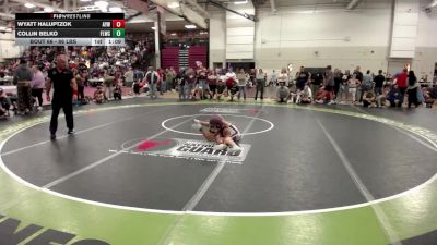 86 lbs Champ. Round 1 - Wyatt Haluptzok, Anoka Youth Wrestling vs Collin Belko, Forest Lake Wrestling Club