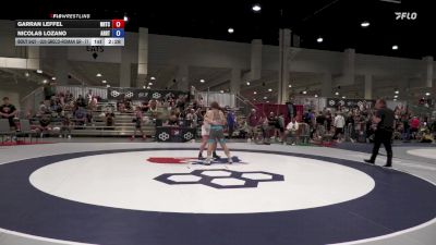 Cons. Round 4 - Garran Leffel, NMU-National Training Center vs Nicolas Lozano, Arkansas RTC