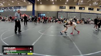 84 lbs Round 2 (4 Team) - Aiden Alborn, Top Dawg Academy vs Xaiden Erskine, Full Circle