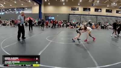 84 lbs Round 2 (4 Team) - Aiden Alborn, Top Dawg Academy vs Xaiden Erskine, Full Circle