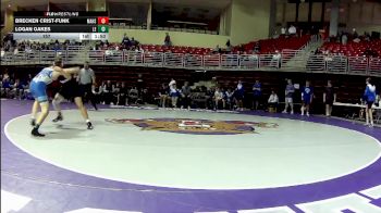 157 lbs 4th Wrestleback (16 Team) - Brecken Crist-Funk, Manhattan HS vs Logan Oakes, Lincoln East