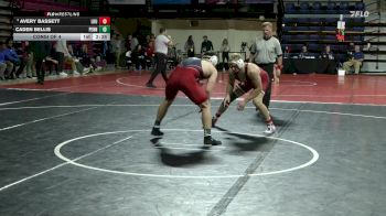 174 lbs Consi Of 4 - Avery Bassett, Lock Haven vs Caden Bellis, Penn