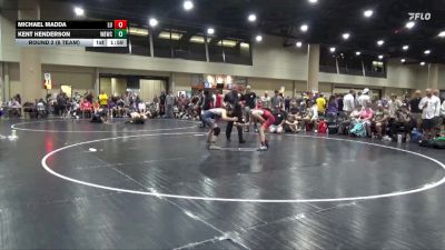 126 lbs Round 2 (6 Team) - Kent Henderson, White Buffalo Wrestling Academy vs Michael Madda, Level Up